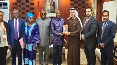 الرئيس الغيني يشكر مجلس الوحدة الاقتصادية العربية لدعم مبادرات التنمية والتطوير في إفريقيا