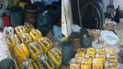 النيابة تطلب تحريات مباحث التموين حول مصنع الزيت الفاسد بأبو النمرس