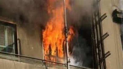 السيطرة على حريق بشقة سكنية في منشأة القناطر