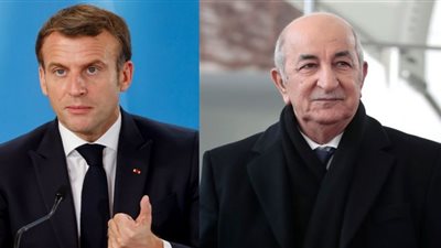 الرئيس الجزائري يتلقى اتصالًا هاتفيًا من نظيره الفرنسي للاطمئنان على صحته