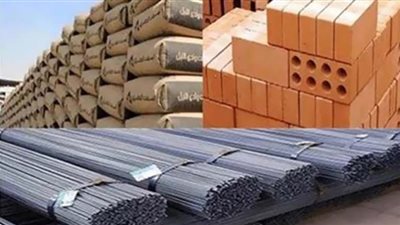 تعرف على أسعار مواد البناء في التعاملات المسائية