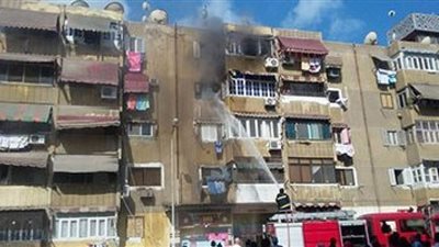 السيطرة على حريق شقة بمنشأة القناطر بدون إصابات