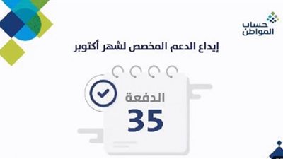 لينك الاستعلام عن حساب المواطن برقم الهوية 1442 الدفعة 35 وكيفية تقديم الاعتراض