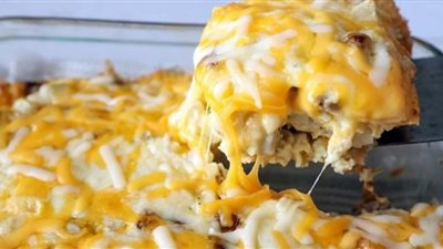 سحور شهي وصحي.. طريقة عمل بطاطس بالبيض والجبنة