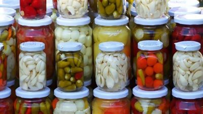 قوات أمن القليوبية تضبط 19 طن مخلل مجهول المصدر