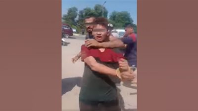 صور.. تفاصيل التعدى على طفل متهم بسرقة توك توك بالمنصورية