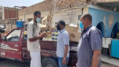 استمرار الحملات التفتيشية بسوق الخضار بالقصير