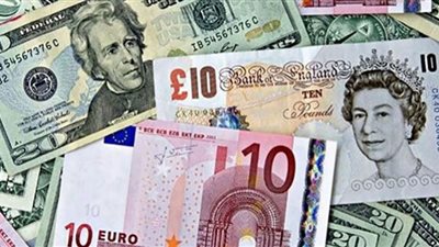 تباين أسعار صرف العملات الأوربية والأسيوية اليوم 26 يوينو.. واليوروبـ18.78 جنيه