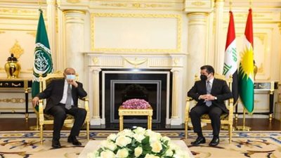أبو الغيط: الجامعة تدعم العلاقات العربية مع كردستان العراق
