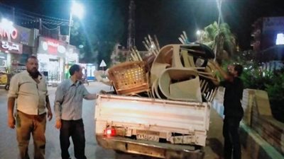 الأجهزة التنفيذية تكثف جهودها لرفع الإشغالات المخالفة بالشرقية