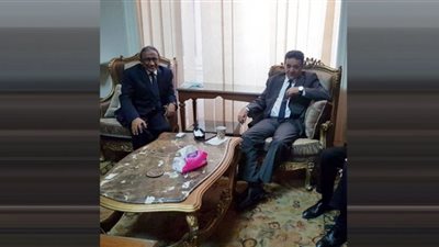 الامين العام لمجلس الوحدة يستقبل وزير الشؤون الاقتصادية بحكومة الوحدة الوطنية الليبي