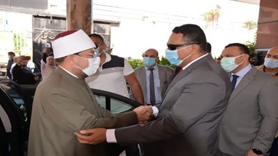 محافظ الدقهلية يستقبل وزير الأوقاف لافتتاح مسجد كفر عزام