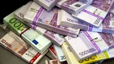 ارتفاع طفيف بأسعار اليورو مقابل الجنيه بالبنوك اليوم 3 أغسطس