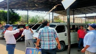 إزالة التعديات المخالفة على الأرض الزراعية بالشرقية