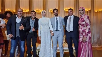 جيانا فاروق تحتفل بعقد قرانها