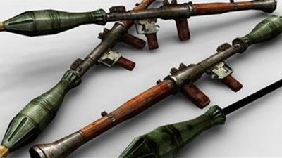 ضبط 11 قذيفة 