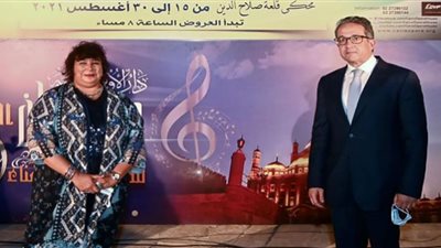 صور.. انطلاق فعاليات الدورة 29 لمهرجان قلعة صلاح الدين الدولي للموسيقى والغناء