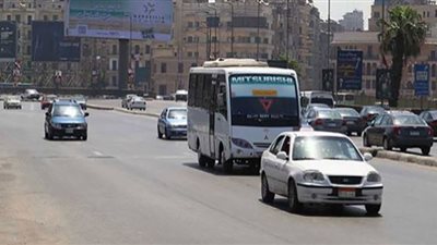 انتظام حركة المرور بالطرق الرئيسية ومحاور القليوبية