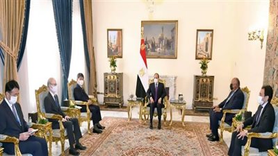 السيسي يستقبل وزير خارجية اليابان ويؤكد حرص مصر تطوير التعاون الثنائي بين البلدين