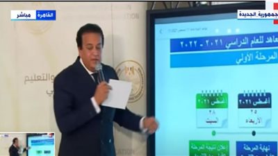 وزير التعليم العالي يكشف موعد تنسيق المرحلة الأولى للجامعات والمعاهد (فيديو)