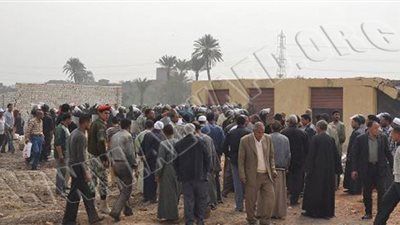 بالصور.. حملة لإزالة التعديات بالفيوم وسنورس