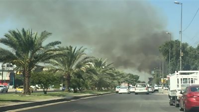 (ننشر تفاصيل) اندلاع حريق في جامعة بغداد العراقية