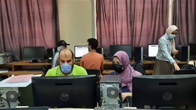 إجراءات احترازية مكثفة بمكاتب تنسيق عين شمس