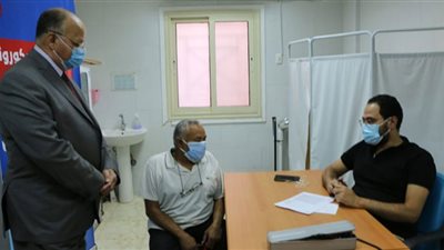 محافظ القاهرة : توافر أنواع مختلفة من لقاحات فيروس كورونا