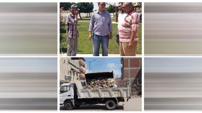 رئيس القنطرة شرق بالإسماعيلية يطالب بمتابعة تجميل الحدائق