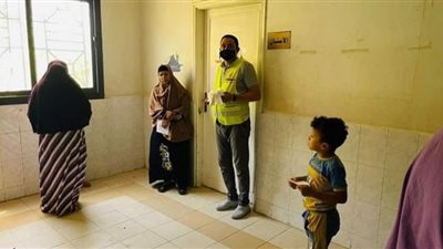 الكشف وتوفير العلاج لــ 855 مواطن باهناسيا الخضراء في قافلة طبية