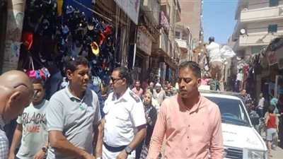 حمله مكبرة اشغالات ومرافق بشوارع حي غرب اسيوط