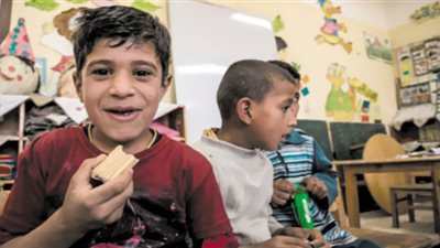 الوجبة المدرسية.. بـ بالكارت الذكى