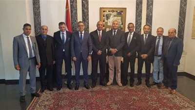 بالصور.. تفاصيل استقبال سفير مصر بفيينا لأعضاء اتحاد المصريين بالنمسا