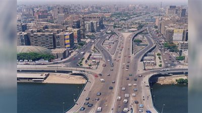 الحالة المرورية بمحور 26 يوليو وكوبرى 15 مايو