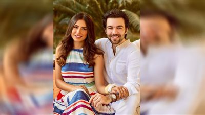 بملابس متشابهة.. ريهام أيمن وشريف رمزي يخضعان لجلسة تصوير جديدة ( صور )