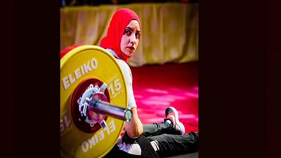 قومي المرأة يهنئ رحاب رضوان بالميدالية الفضية في رفع الأثقال بأولمبياد طوكيو