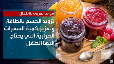 (فيديو) فوائد المربى للأطفال.. أبرزها فتح الشهية وتسهيل الهضم