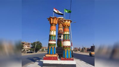 مراكز ومدن الشرقية تتسابق لتجميل وتزيين مداخل وشوارع المحافظة استعداد للعيد القومي