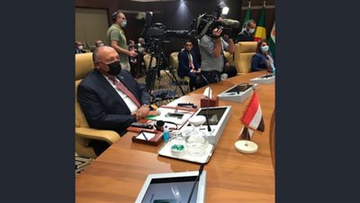 شكرى يؤكد موقف مصر الراسخ تجاه تعزيز أمن واستقرار ليبيا