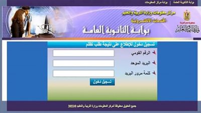 رابط الاستعلام على نتيجة تظلمات الثانوية العامة 2021