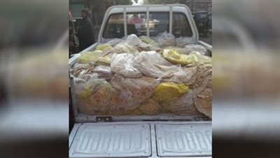 ضبط 7000 رغيف مدعم في حملة لتموين الغربية