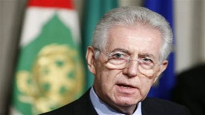مونتى يجرى مباحثات مع مسئولين لبنانيين