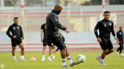 مران الزمالك.. تدريبات تأهيلية للاعبين في مجمع الصالات