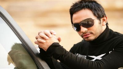 للمرة الثانية تامر حسنى سفير النظارات الشمسية