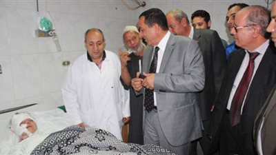محافظ البحيرة يزور 