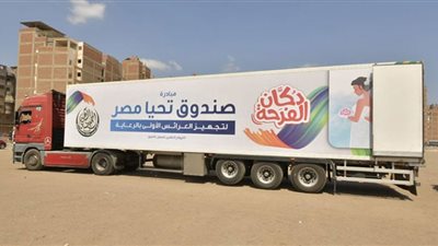 محافظ الدقهلية يتابع توزيع قافلة الخير لصندوق تحيا مصر