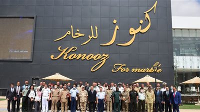 وفد من الملحقين العسكريين المعتمدين بمصر يزور العاصمة الإدارية الجديدة