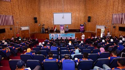 انطلاق المعسكر التدريبي لإعداد القادة بمشاركة ١٩٠ طالب وطالبة بجامعة سوهاج