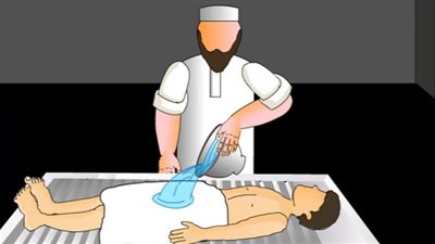 هل يجوز للرجل أن يقوم بتغسيل امرأة ليس زوجًا لها؟