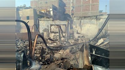 فيديو| بعد ساعات من الرعب..هذا ما تبقى من آثار الدمار ولا خسائر بشرية بحريق الشرابية